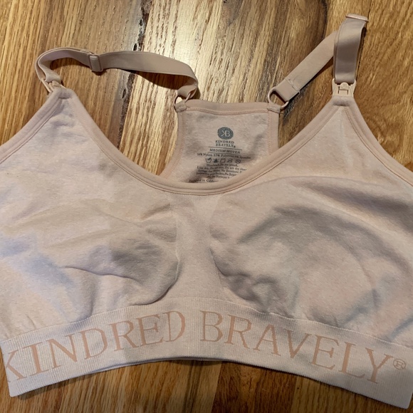 Kindred Bravely nursing bra, size medium, light pink - Picture 1 of 2